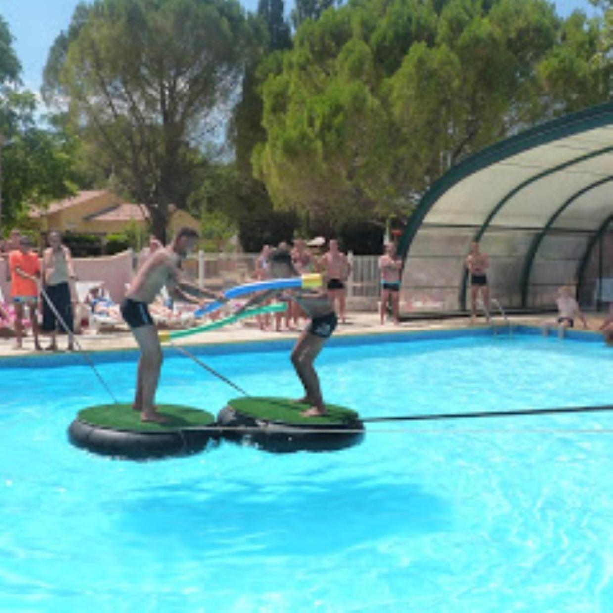 Camping La Vidaresse Hotel Sainte-Anastasie-sur-Issole Екстериор снимка